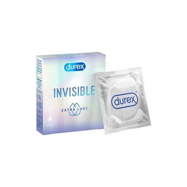 Изображение товара Презерватив Дюрекс invisible extra lube №3 Презерватив Дюрекс invisible extra lube №3 фотография