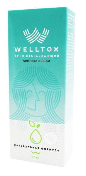 Изображение товара Крем Welltox отбеливающий Сашера-Мед 50мл Крем Welltox отбеливающий Сашера-Мед 50мл фотография