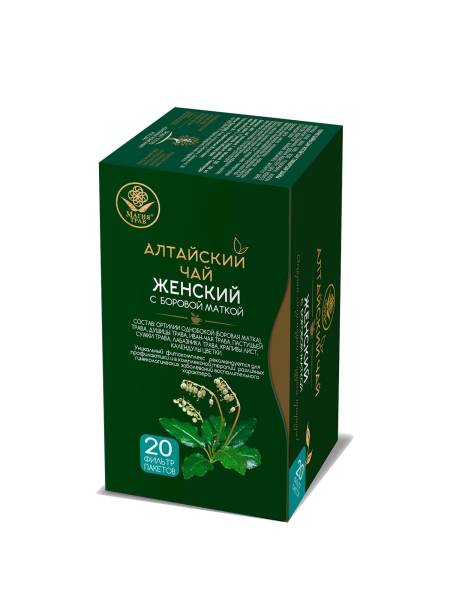 Изображение товара Фиточай Магия трав Алтайский чай Женский с боровой маткой 20 пакетиков Фиточай Магия трав Алтайский чай Женский с боровой маткой 20 пакетиков фотография