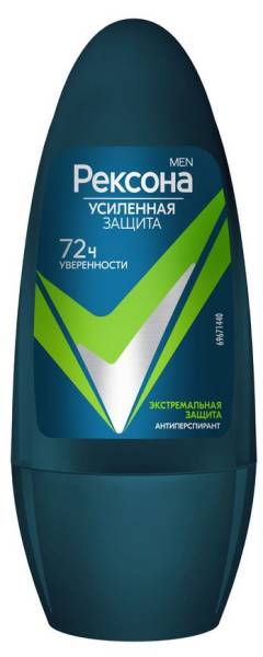Антиперспирант Rexona Men ролик Экстремальная защита 50мл фотография