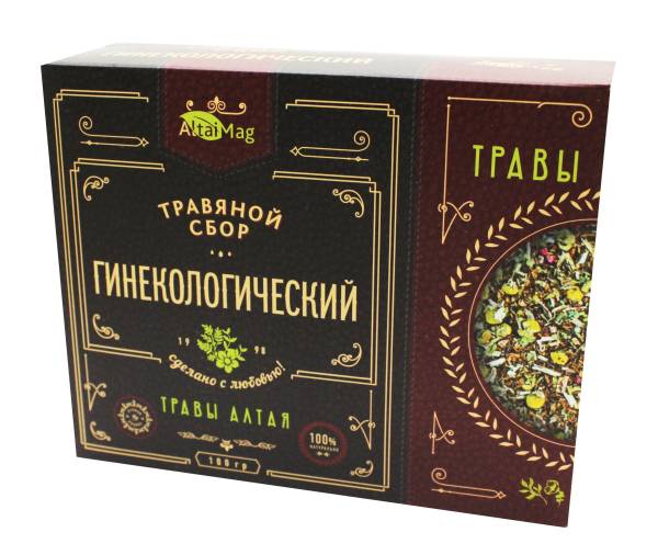 Изображение товара Сбор травяной Гинекологический АлтайМаг 100г Сбор травяной Гинекологический АлтайМаг 100г фотография