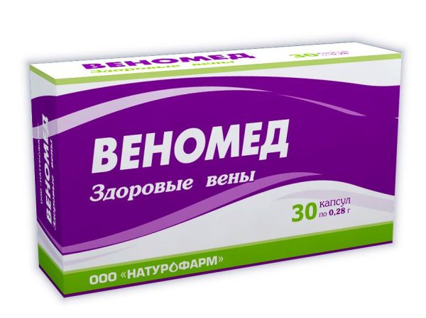 Изображение товара Веномед 30 капсул Веномед 30 капсул фотография
